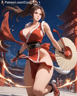 Mai Shiranui hentai | Street Fighter VI fan art [AI Generated]