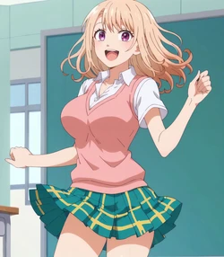 [Spairk1313] Medaka Kuroiwa is Impervious to My Charms - Mona Kawai (Patreon) [Ai Generated]