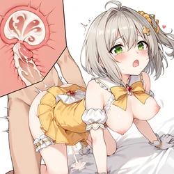 Magical Angel Fairy Flower getting assualted [AI Generated]