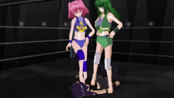 [asdlaker] Saeko and Kasuga Play with Heather