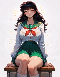[Fr34ky] Kagome Higurashi Commission Pack (InuYasha) [AI Generated]