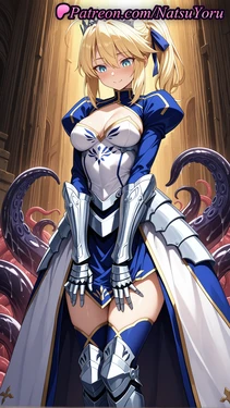 [NatsuYoru] Artoria Pendragon Lancer (Fate series) [AI Generated]