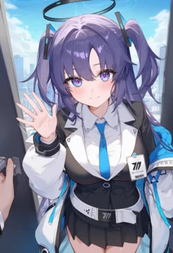 [gray]Hayase Yuuka1(Blue Archive)[patreon] [AI Generated]
