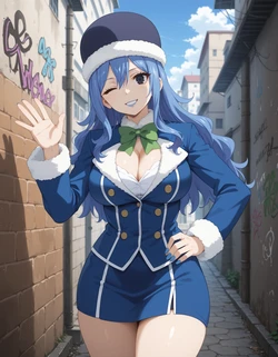 [WaifuInvoker] Fairy Tail - Juvia Lockser (Patreon) [Ai Generated]