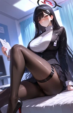 [AI Generated] (ChickenBeautiful) 1A-003 調月リオ