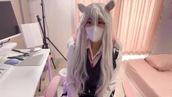 Vtuberしし〇ん【Jcup昇格＆初目出し】童貞くんたちご褒美！？天然Jcup秘密のプライベートクイズ。はずれでパイズリは役得すぎる