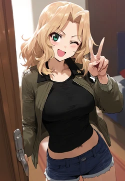 (YousoroBestGirl) Album 08: Kay (Girls Und Panzer) (Patreon) [Ai Generated]