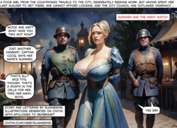 Guinwen and the Night Watch [AI Generated]