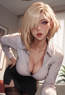 euskyart - Kang Anna (Sex Stopwatch Raw) (Patreon) (AI Generated)