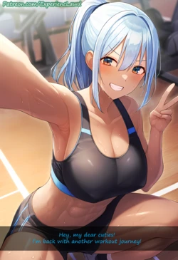 Evy's Gym Journey 2 [Ai generated] comic