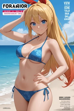 [AI_Bahama] Nisekoi - Chitoge Kirisaki (Patreon) [Ai Generated]