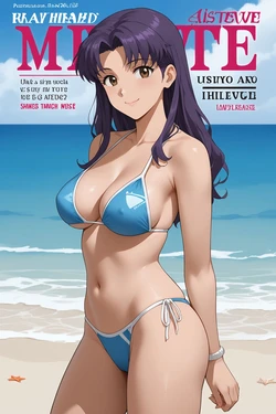 [AI_Bahama] Neon Genesis Evangelion - Misato Katsuragi (Patreon) [Ai Generated]