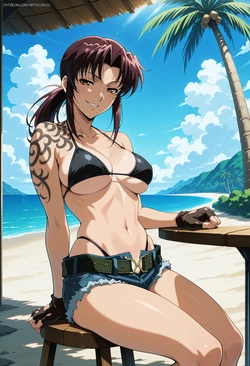 [Request] Rebeca Lee "Revy" | Black Lagoon (FULL)(Set 03)[artkoikoi] [AI Generated]