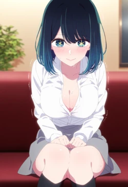 (nelshot) 黒川 茜 Akane Kurokawa (Patreon) [Ai Generated]