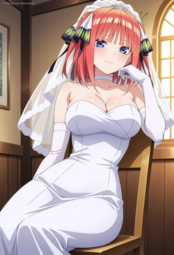 artkoikoi - [Request] Nino Nakano | The Quintessential Quintuplets (Patreon) (Set 03) [AI Generated]