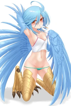 [Astera Tofu] Harpy Service (Monster Musume no Iru Nichijou)