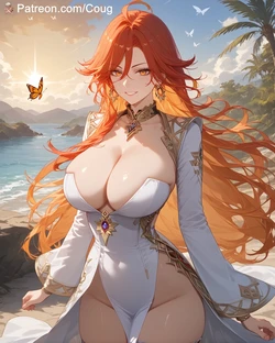 Mavuika hentai | Genshin Impact illustration [AI Generated]