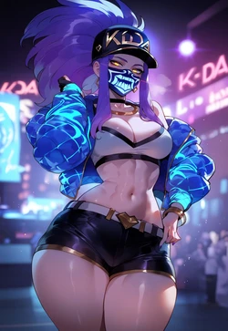 [Miyu] K/DA Akali: Neon Pulse (Patreon) [AI Generated]