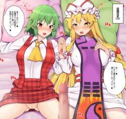 [Teoi] Yuuka-san & Yukari-sama to Ninshiki Kaihen Ecchi (Touhou Project)