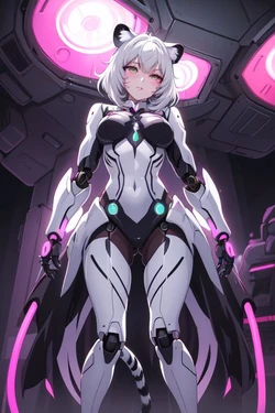 white tiger [AI Generated]