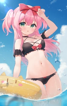 [Sese Nagi] Pink Kami Ribon-chan!
