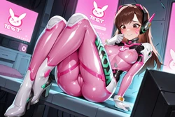 [AI Generated] Transformation_AI, D.VA's Dragon Ascendance Combat System