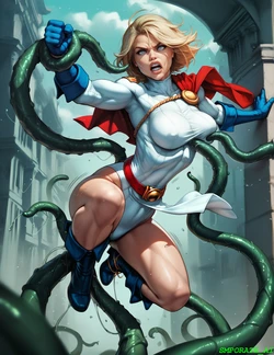 [SMPORATE_AI] Powergirl [AI Generated]