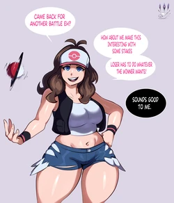 [Citez] Hilda Loses (Pokemon)