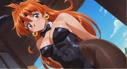 Lina Inverse / Naga the Serpent / Slayers [AI Generated]