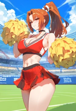 [Patreon] (Geo San) Mai Shiranui Cheerleader (AI Generated)