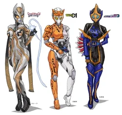 [CHAO FU YANG] Tokusatsu Girls