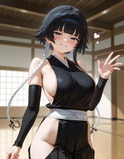 [Allenby AI] Soifon Blacked [AI Generated]