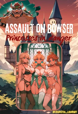 Assault on Bowser - Princesses in danger [AI Generated]