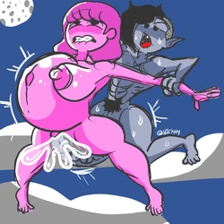 [Hick44NSFW] Princess Bubblegum x Marceline (Adventure Time)