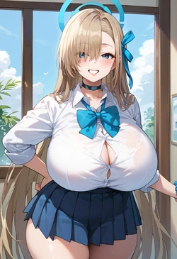 [だいふく丸] 一之瀬アスナ 76P (Patreon) [AI Generated]