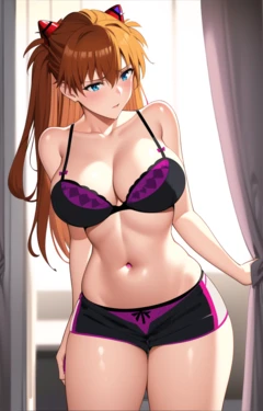 [Rena AIkawa] Asuka - The morning after a fun night♥ [AI-Generated]