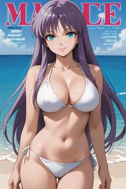 [AI_Bahama] Saint Seiya - Saori Kido (Patreon) [Ai Generated]