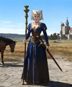 Prophetess of the Lady (Total War: WARHAMMER) [AI generated] [NoobAI-XL]