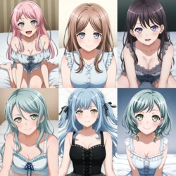 BanG Dream! Solo 6-in-1 [AI Generated]