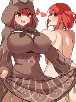 [Mikan Illustrator] Show Through Pyra Poncho