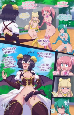 [HornyGraphite] Magia Baiser x Tres Magia