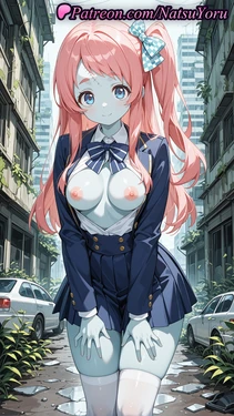 [NatsuYoru] Minamoto Sakura (Zombie) (Zombie) [AI Generated]