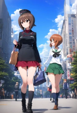 Mikitoon_studio みほ＆まほ 站内外搬运整理 [AI Generated]