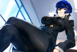 [TomatoCake] Shirogane Naoto BBC(Request) [AI Generated]