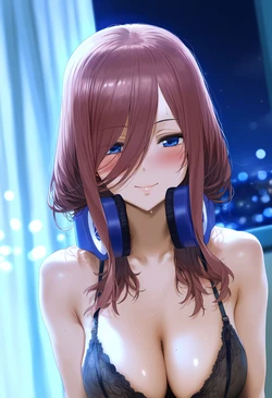 [LungArt] Miku Nakano Preg GB [AI Generated]