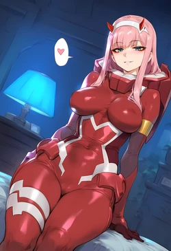 Nakatori - Zero Two | DARLING In The FRANXX (AI Generated)
