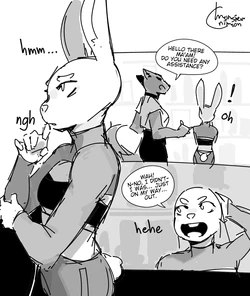 [Monsieur Crimson] Bunny shopping 3P (Zootopia)