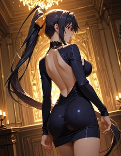 [KalaAINSFW] HighSchool DxD - Akeno Himejima (Patreon) [AI Generated]