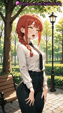 [NatsuYoru] Makima (Chainsaw Man) [AI Generated]
