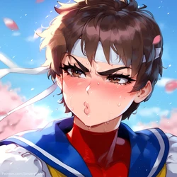 [SinderellaAI] Sakura (Street Fighter) [AI Generated]